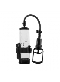 Прозрачная вакуумная помпа с вибрацией Vibrating Penis Pump - Dream Toys - в Мытищах купить с доставкой