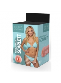 Телесный мастурбатор-вагина Scarlett - Dream Toys - в Мытищах купить с доставкой