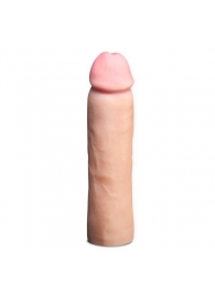 Телесная фаллическая насадка на пенис Magnum Xtender - 23 см. - Blush Novelties - в Мытищах купить с доставкой