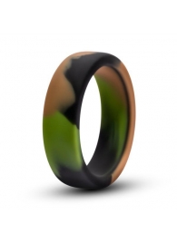Эрекционное кольцо камуфляжной расцветки Silicone Camo Cock Ring - Blush Novelties - в Мытищах купить с доставкой