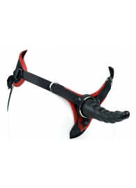 Пояс унисекс UNISEX Style с 2 насадками - LOVETOY (А-Полимер) - купить с доставкой в Мытищах