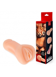 Телесный реалистичный мастурбатор в виде вагины - Bior toys - в Мытищах купить с доставкой