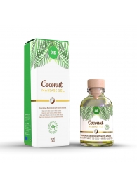 Массажный гель с ароматом кокоса Coconut - 30 мл. - INTT - купить с доставкой в Мытищах