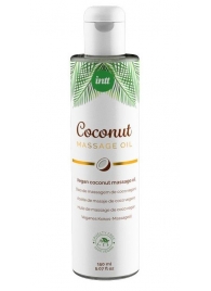 Массажное масло Vegan Coconut - 150 мл. - INTT - купить с доставкой в Мытищах