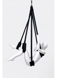 Черные секс-качели Anonymo №0503 - ToyFa - купить с доставкой в Мытищах