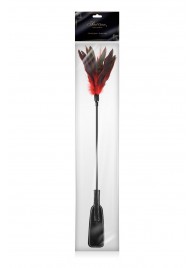 Стек-щекоталка Sweet Caress Feather Whip - 58 см. - Sweet Caress - купить с доставкой в Мытищах