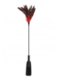 Стек-щекоталка Sweet Caress Feather Whip - 58 см. - Sweet Caress - купить с доставкой в Мытищах