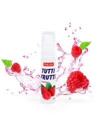 Гель-смазка Tutti-frutti с малиновым вкусом - 30 гр. - Биоритм - купить с доставкой в Мытищах