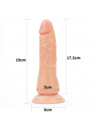 Женский страпон Easy Strapon Set 7.5 - 19 см. - Lovetoy - купить с доставкой в Мытищах