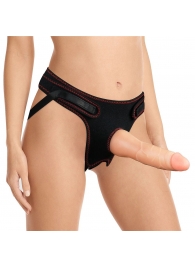 Женский страпон Easy Strapon Set 7.5 - 19 см. - Lovetoy - купить с доставкой в Мытищах