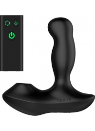 Черный вибратор-ротатор для стимуляции простаты Nexus Revo Air - Nexus Range - в Мытищах купить с доставкой