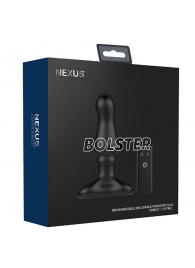 Черный вибростимулятор простаты Nexus Bolster - 12,3 см. - Nexus Range - в Мытищах купить с доставкой