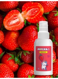 Универсальная смазка с ароматом клубники  Москва Вкусная  - 100 мл. - Москва - купить с доставкой в Мытищах