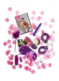 Эротический набор FANTASTIC PURPLE SEX TOY KIT - Toy Joy - купить с доставкой в Мытищах