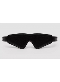Двусторонняя красно-черная маска на глаза Reversible Faux Leather Blindfold - Fifty Shades of Grey - купить с доставкой в Мытищах