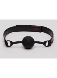 Кляп-шар на двусторонних ремешках Reversible Silicone Ball Gag - Fifty Shades of Grey - купить с доставкой в Мытищах
