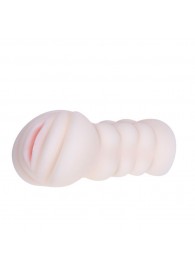 Рифленый мастурбатор-вагина из реалистичного материала - Baile - в Мытищах купить с доставкой