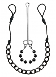 Интимные украшения с бусинами NIPPLE   CLIT JEWELRY - Pipedream - купить с доставкой в Мытищах