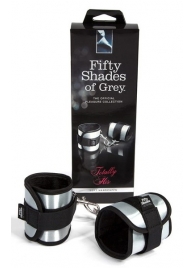 Серо-черные наручники Totally His - Fifty Shades of Grey - купить с доставкой в Мытищах