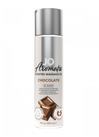 Массажное масло JO Aromatix Massage Oil Chocolate с ароматом шоколада - 120 мл. - System JO - купить с доставкой в Мытищах