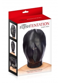Маска-шлем на голову с отверстиями для дыхания - Fetish Tentation - купить с доставкой в Мытищах