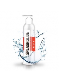 Возбуждающий гель-лубрикант SPLASHGLIDE HOT STIMULATIVE - 330 мл. - Splashglide - купить с доставкой в Мытищах