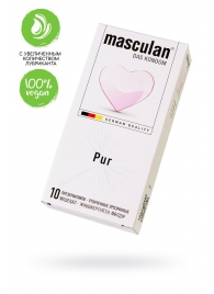 Супертонкие презервативы Masculan Pur - 10 шт. - Masculan - купить с доставкой в Мытищах