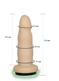 Телесная насадка Harness - 13,3 см. - LOVETOY (А-Полимер) - купить с доставкой в Мытищах
