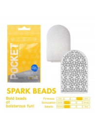 Карманный мастурбатор Spark Beads - Tenga - в Мытищах купить с доставкой