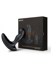 Черный вибромассажер простаты и промежности Nexus Ride - 14 см. - Nexus Range - в Мытищах купить с доставкой