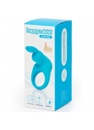 Голубое эрекционное виброкольцо Happy Rabbit Rechargeable Rabbit Cock Ring - Happy Rabbit - в Мытищах купить с доставкой