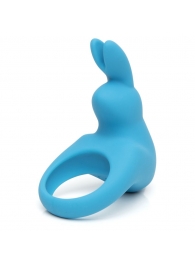 Голубое эрекционное виброкольцо Happy Rabbit Rechargeable Rabbit Cock Ring - Happy Rabbit - в Мытищах купить с доставкой