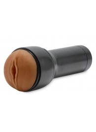 Коричневый мастурбатор-вагина Feel Stroker - Kiiroo - в Мытищах купить с доставкой