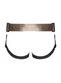 Бронзовый пояс для насадок Curious Harness - Strap-on-me - купить с доставкой в Мытищах