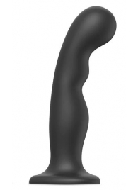 Черная насадка Strap-On-Me Dildo Plug P G size XXL - Strap-on-me - купить с доставкой в Мытищах