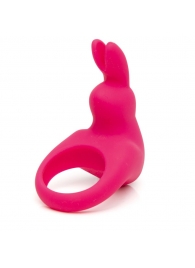 Розовое эрекционное виброкольцо Happy Rabbit Rechargeable Rabbit Cock Ring - Happy Rabbit - в Мытищах купить с доставкой