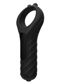 Черный вибростимулятор Edge Vibe - Bathmate - в Мытищах купить с доставкой