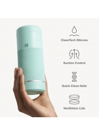 Мятный мастурбатор с контролем всасывания Arcwave Pow Stroker - Arcwave - в Мытищах купить с доставкой