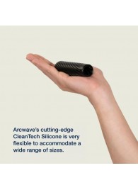 Черный двусторонний мастурбатор Arcwave Ghost Pocket Stroker - Arcwave - в Мытищах купить с доставкой