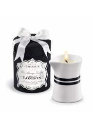 Массажное масло в виде большой свечи Petits Joujoux London с ароматом ревеня, амбры и чёрной смородины - MyStim - купить с доставкой в Мытищах