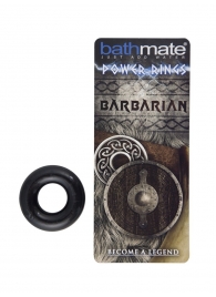 Чёрное эрекционное кольцо Barbarian - Bathmate - в Мытищах купить с доставкой