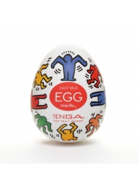 Мастурбатор-яйцо Keith Haring EGG DANCE - Tenga - в Мытищах купить с доставкой