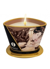 Массажная свеча Intoxicatin Chocolate с ароматом шоколада - 170 мл. - Shunga - купить с доставкой в Мытищах