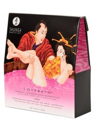 Соль для ванны Lovebath Dragon Fruit, превращающая воду в гель - 650 гр. - Shunga - купить с доставкой в Мытищах