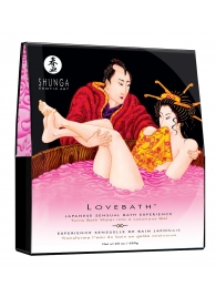 Соль для ванны Lovebath Dragon Fruit, превращающая воду в гель - 650 гр. - Shunga - купить с доставкой в Мытищах