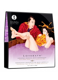 Соль для ванны Lovebath Sensual lotus, превращающая воду в гель - 650 гр. - Shunga - купить с доставкой в Мытищах