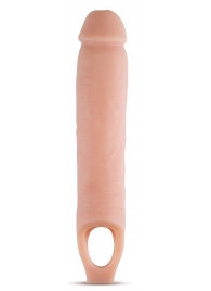 Телесная насадка на пенис 11.5 Inch Cock Sheath Penis Extender - 29,2 см. - Blush Novelties - в Мытищах купить с доставкой