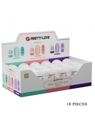 Набор из 18 мастурбаторов Take me for Fun - Baile - в Мытищах купить с доставкой