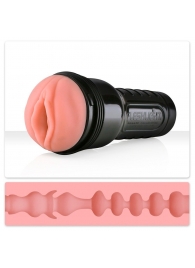 Мастурбатор-вагина Fleshlight - Pink Lady Mini-Lotus - Fleshlight - в Мытищах купить с доставкой