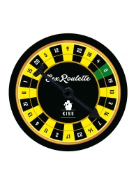 Настольная игра-рулетка Sex Roulette Kiss - Tease&Please - купить с доставкой в Мытищах